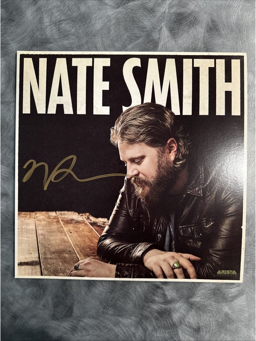 Signed Autograph Nate Smith Arista Vinyl Record 2023 Country, Vinyl 2 Of C&d